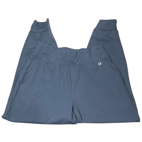 Women's GapFit Studio High Rise Jogger Sz Small Petite Scholastic Grey Soft - Picture 5 of 8